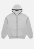 Oversized Uniform Zip Through Hoodie sold by EQVVS