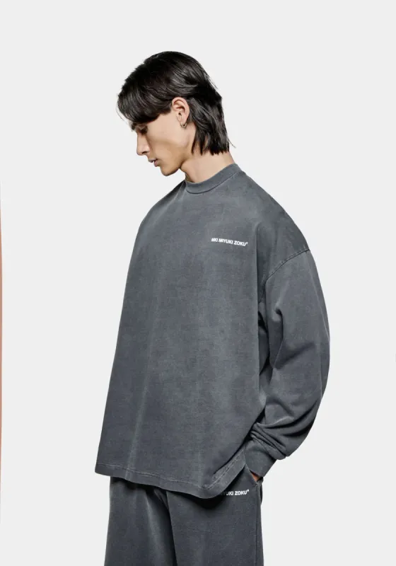 Oversized Long Sleeve Uniform T-Shirt sold by EQVVS
