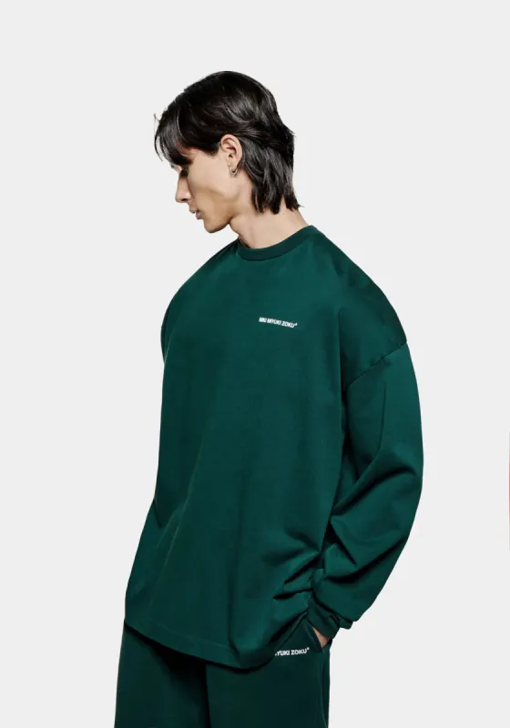 Oversized Long Sleeve Uniform T-Shirt sold by EQVVS