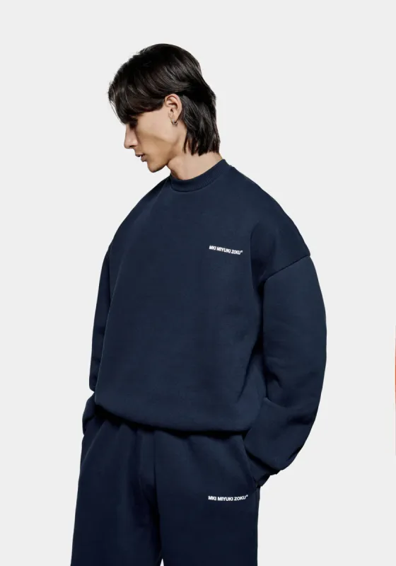 Oversized Uniform Crew Sweatshirt sold by EQVVS