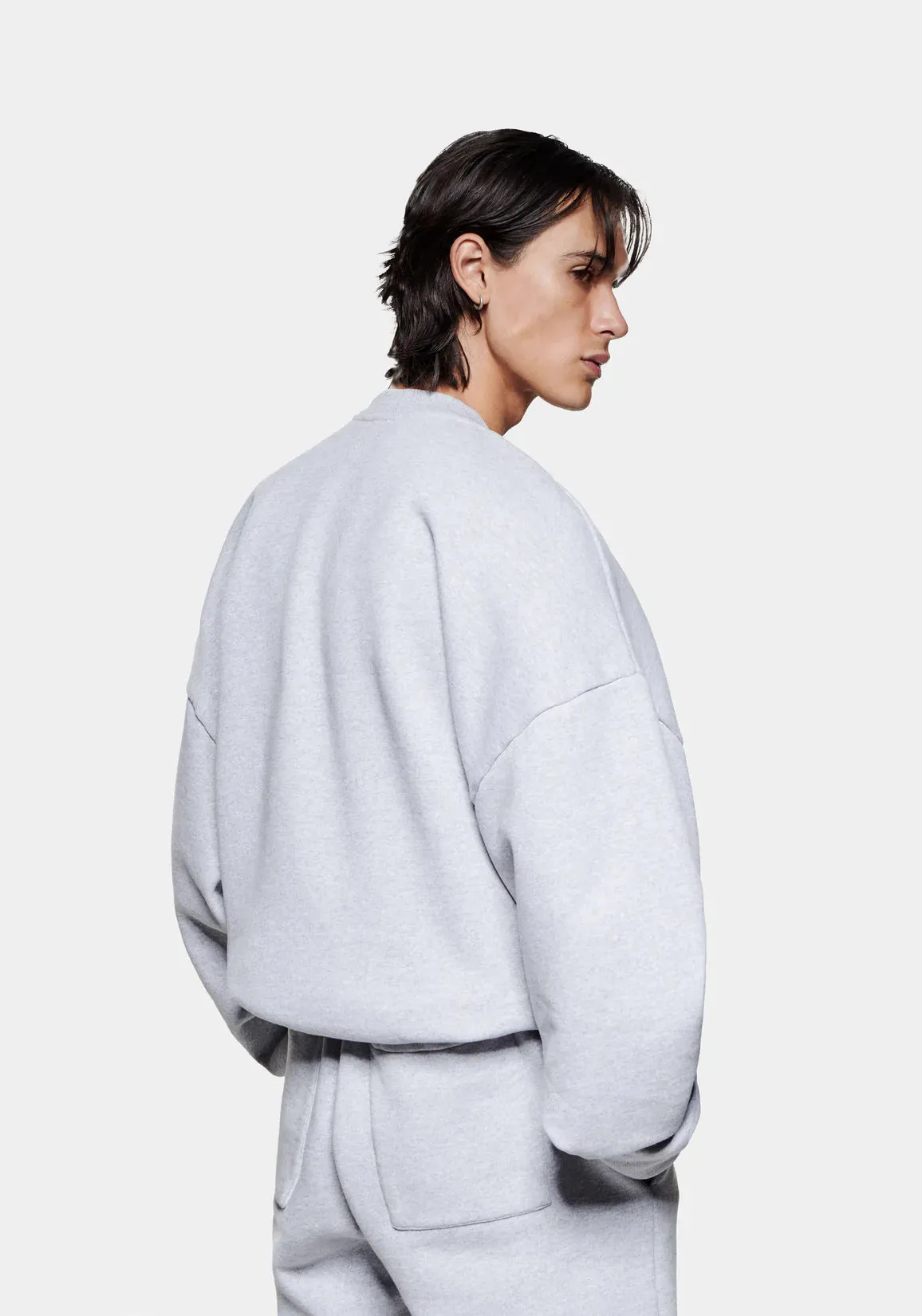 Oversized Linear Crewneck Sweatshirt sold by EQVVS product image thumbnail 2