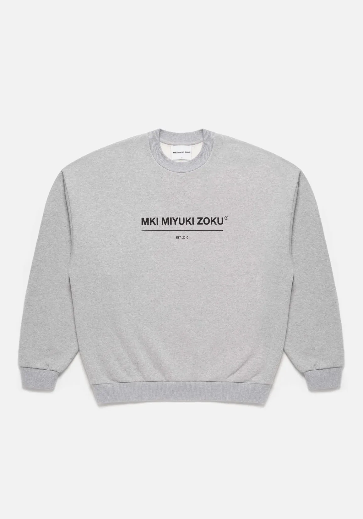 Oversized Linear Crewneck Sweatshirt sold by EQVVS product image thumbnail 4