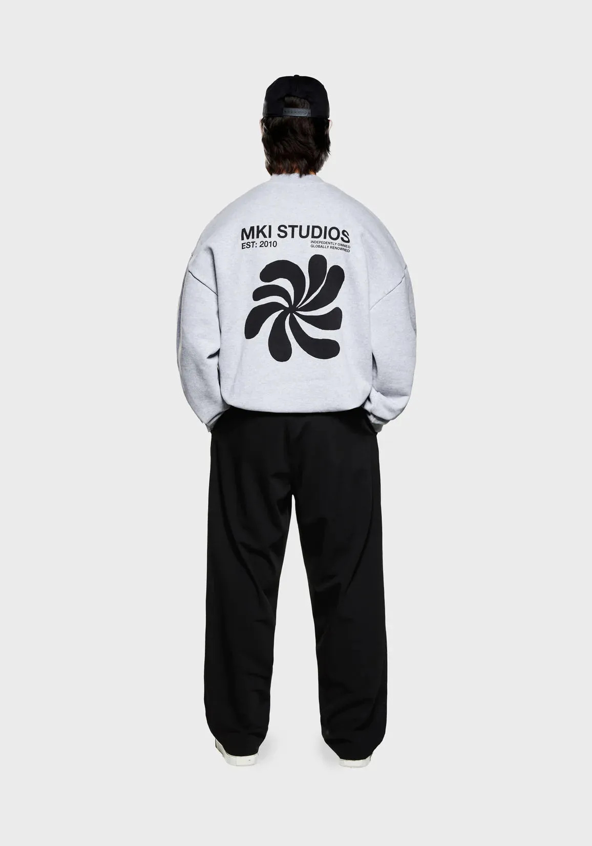 Oversized Abstract Crewneck Sweatshirt sold by EQVVS product image thumbnail 3