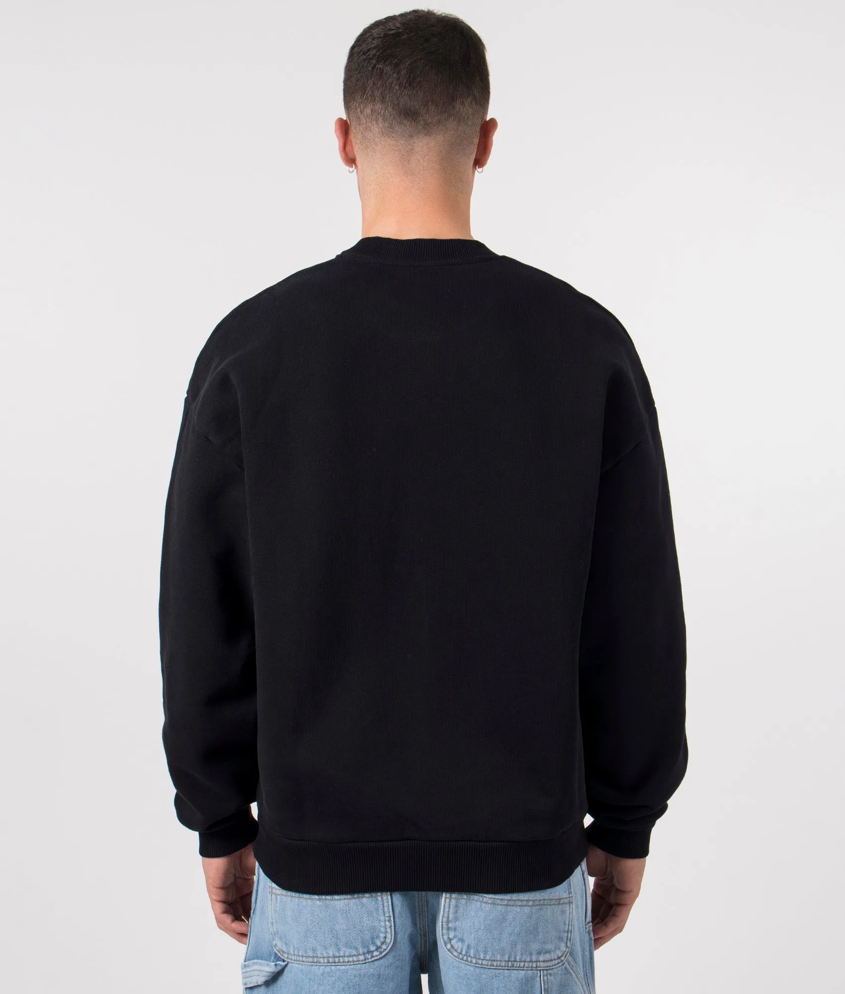 Oversized Uniform Crewneck Sweatshirt sold by EQVVS product image thumbnail 3