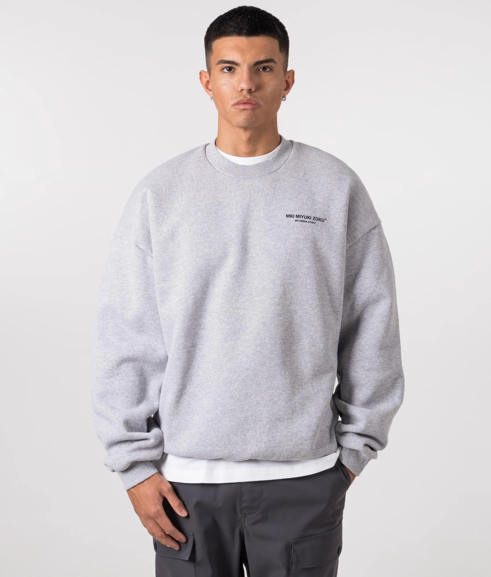 Oversized Fit Design Studio Crewneck Sweatshirt sold by EQVVS product image thumbnail 2
