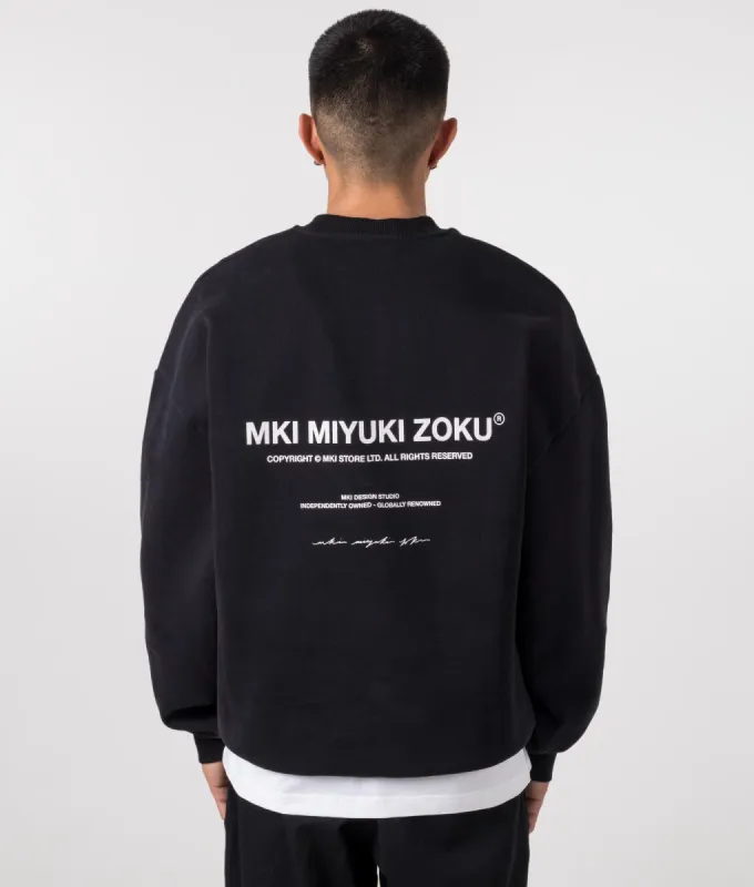 Oversized Fit Design Studio Crewneck Sweatshirt sold by EQVVS