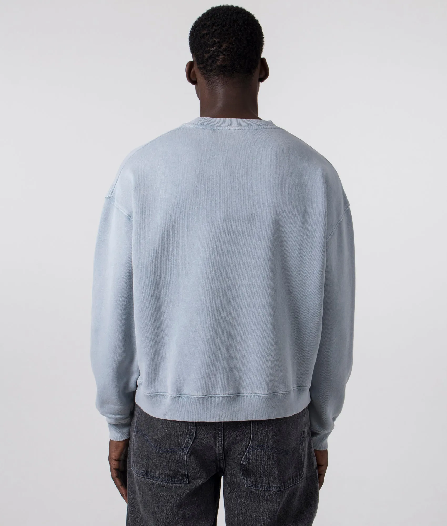 Oversized Distort Washed Sweatshirt sold by EQVVS product image thumbnail 3
