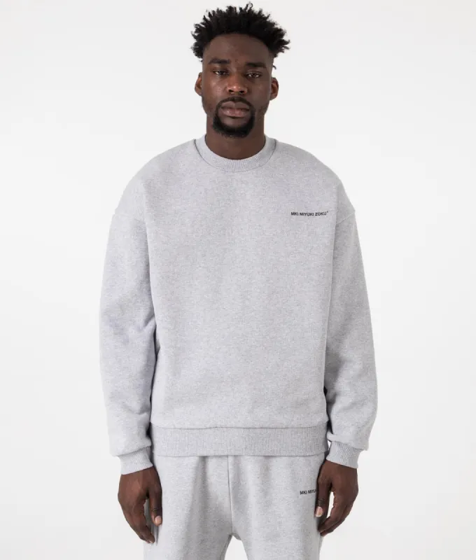 Oversized Uniform Crewneck Sweatshirt sold by EQVVS