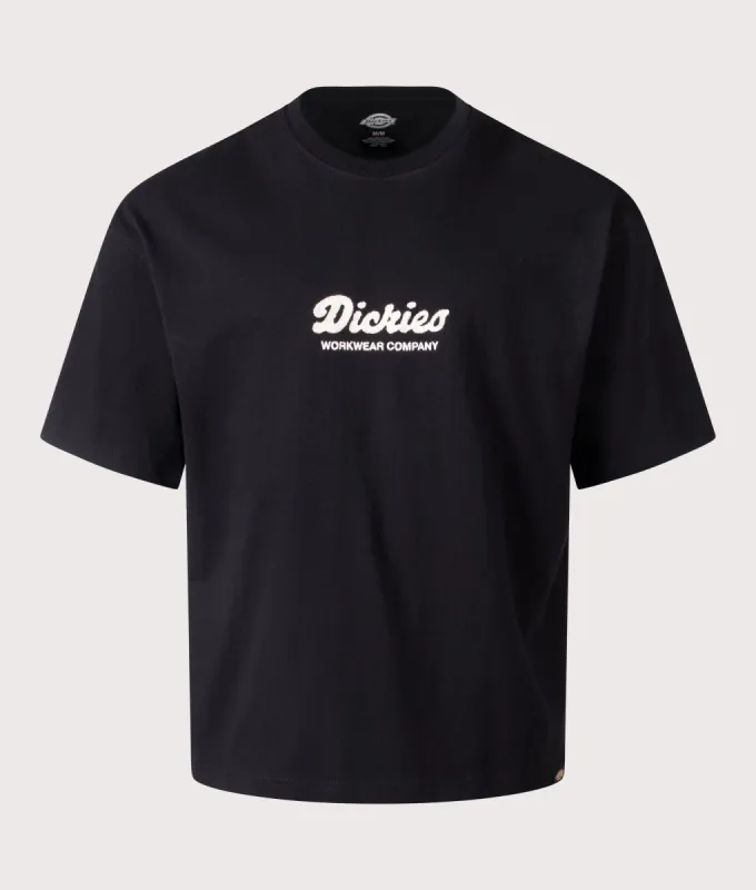 Relaxed Fit Lewistown Embroidered T-Shirt sold by EQVVS