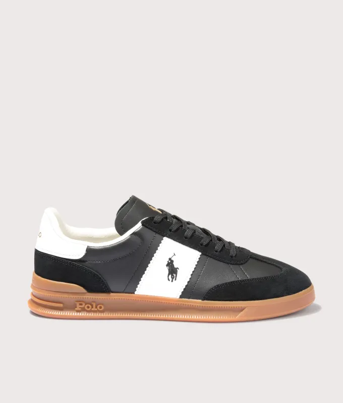 Heritage Aera Leather Suede Sneakers sold by EQVVS