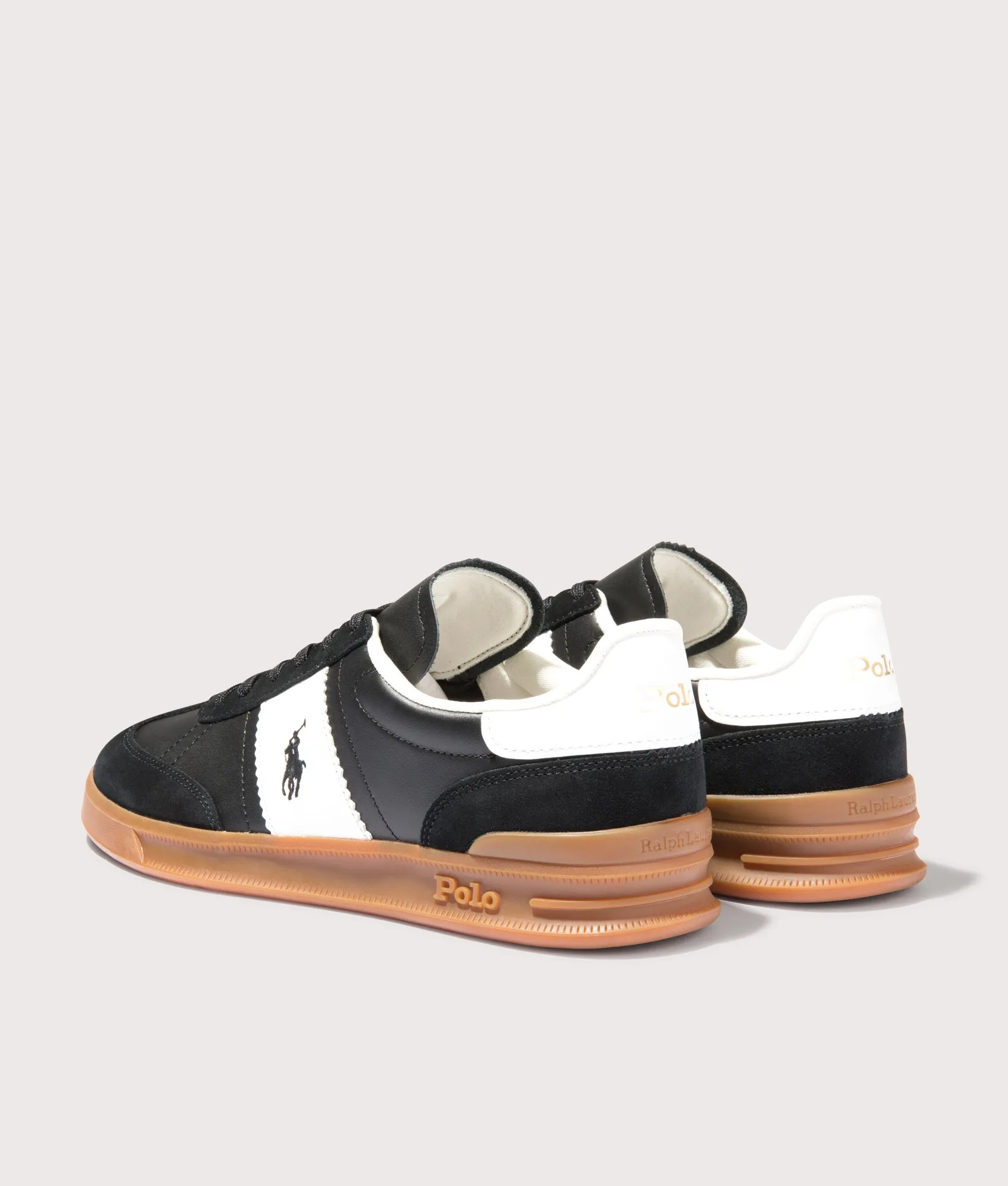 Heritage Aera Leather Suede Sneakers sold by EQVVS product image thumbnail 3