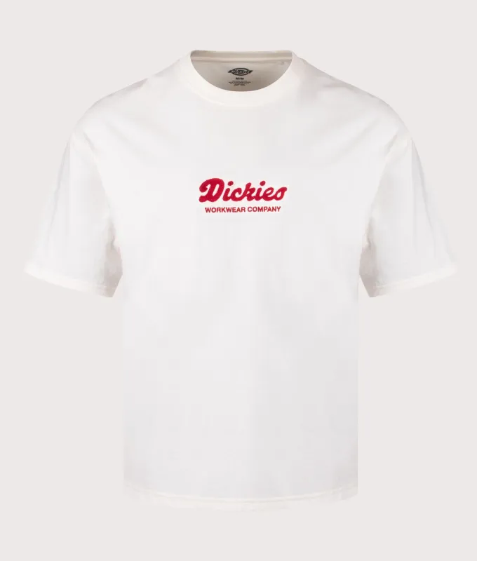 Relaxed Fit Lewistown Embroidered T-Shirt sold by EQVVS