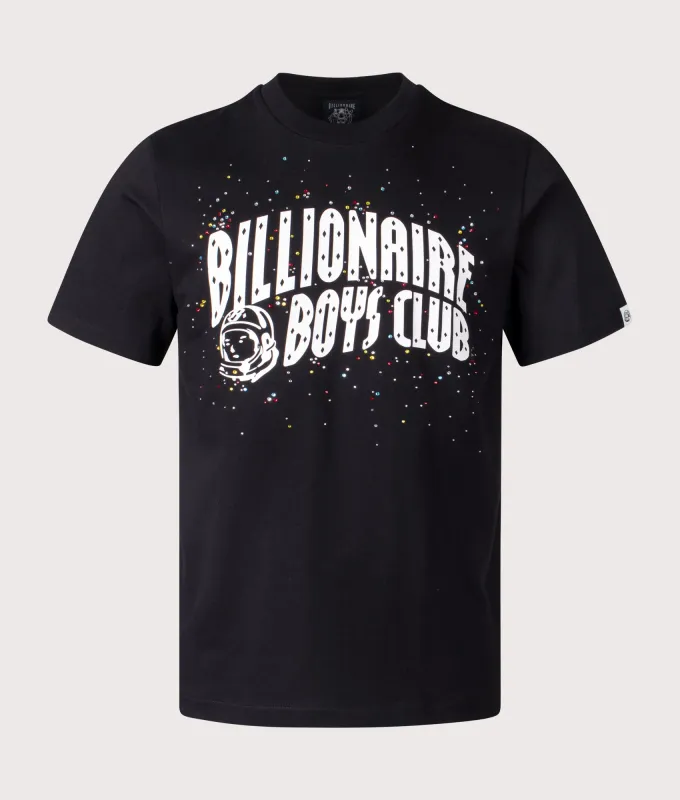 Embellished Arch Logo T-Shirt sold by EQVVS