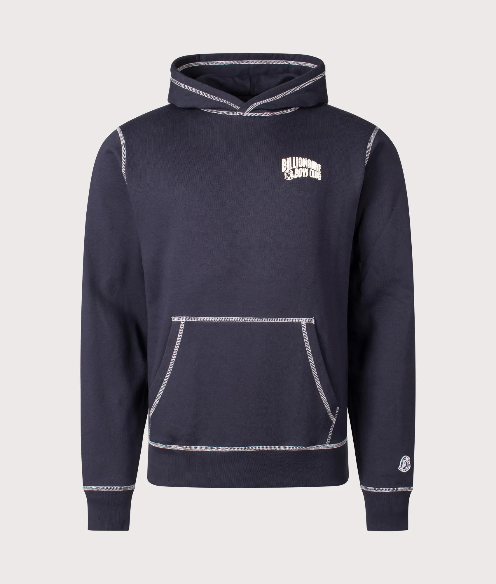 Puff Small Arch Logo Contrast Stitch Hoodie sold by EQVVS