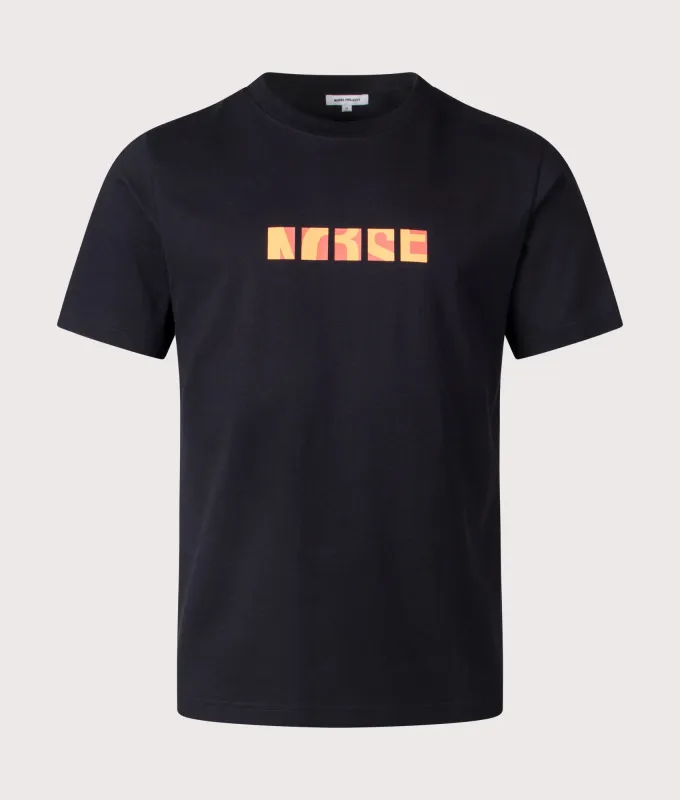 Johannes Organic NORSE Zoom Print T-Shirt sold by EQVVS