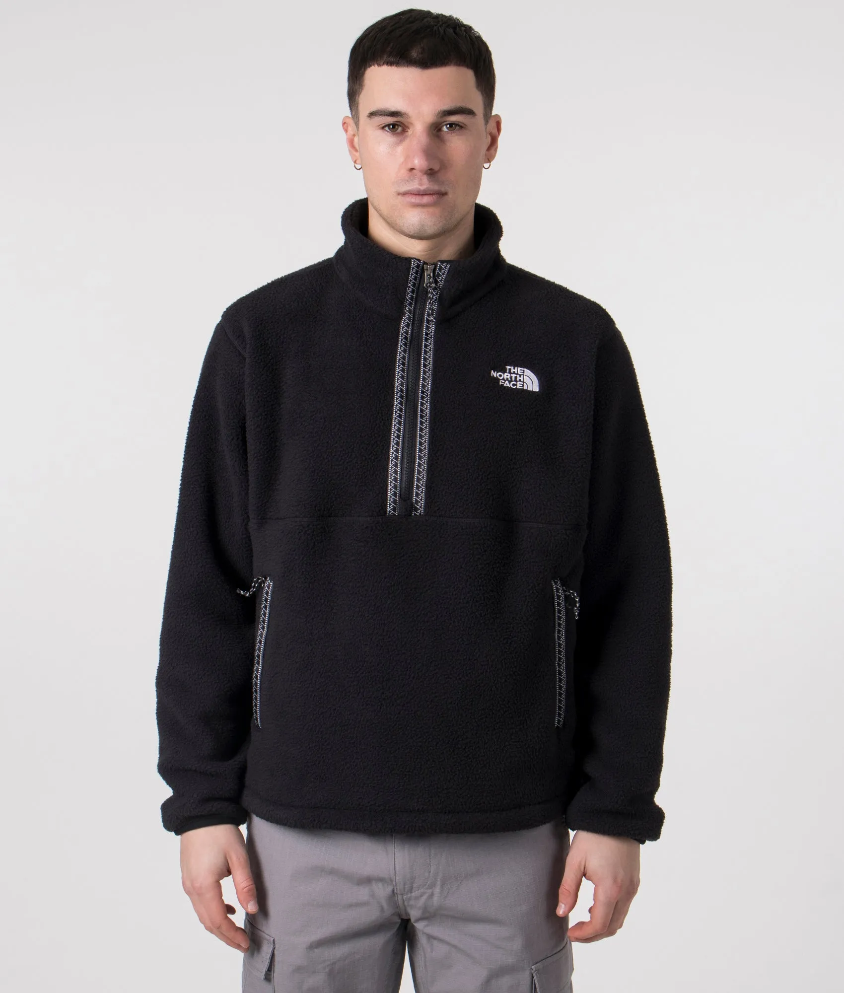 Relaxed Fit Quarter Zip Fleeski sold by EQVVS product image thumbnail 2