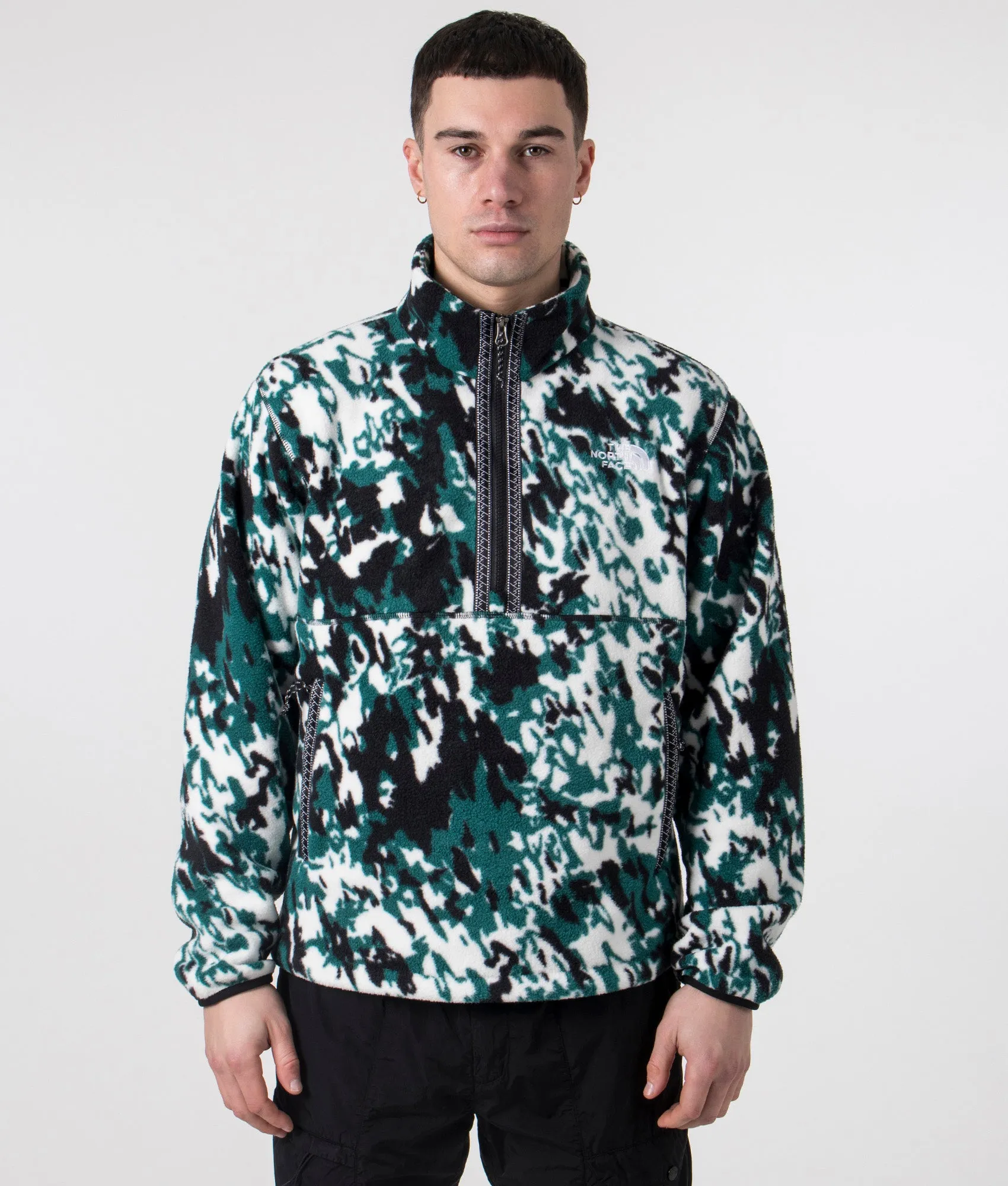 Relaxed Fit Quarter Zip Fleeski sold by EQVVS product image thumbnail 3