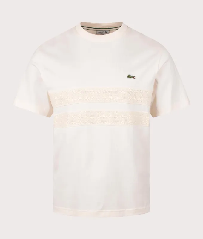 Heavy Jersey Mesh Band T-Shirt sold by EQVVS