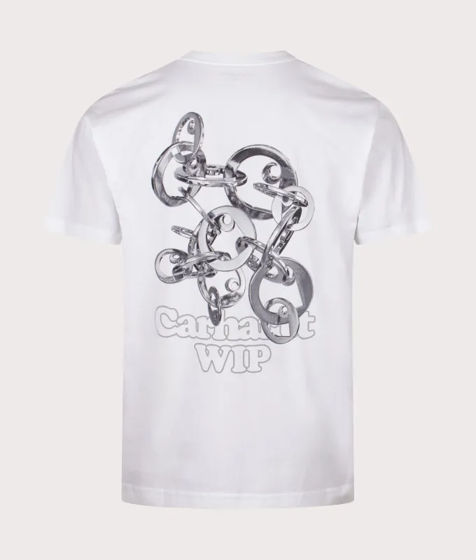 Relaxed Fit Linked Charms T-Shirt sold by EQVVS