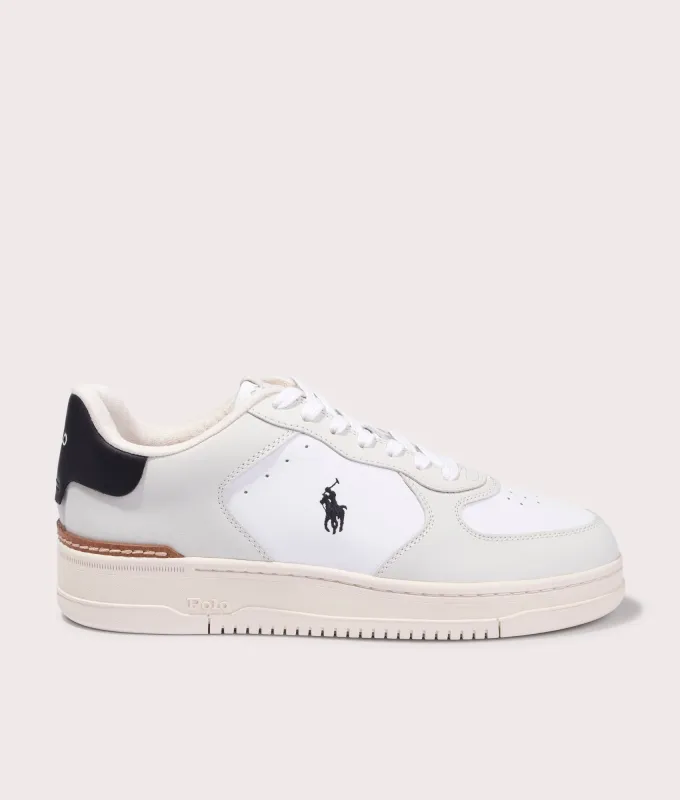 Masters Court Nubuck & Leather Sneakers sold by EQVVS