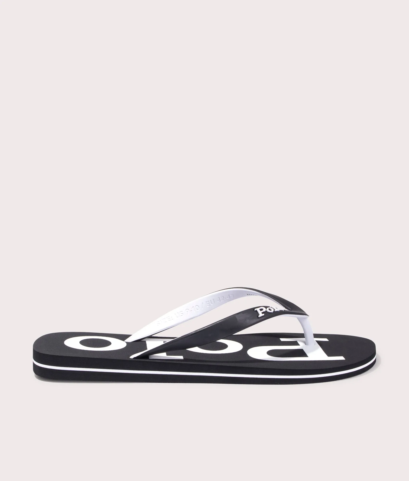 Bolt Logo Flip Flops sold by EQVVS product image thumbnail 3