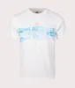 Hand Printed Horizontal Logo T-Shirt sold by EQVVS