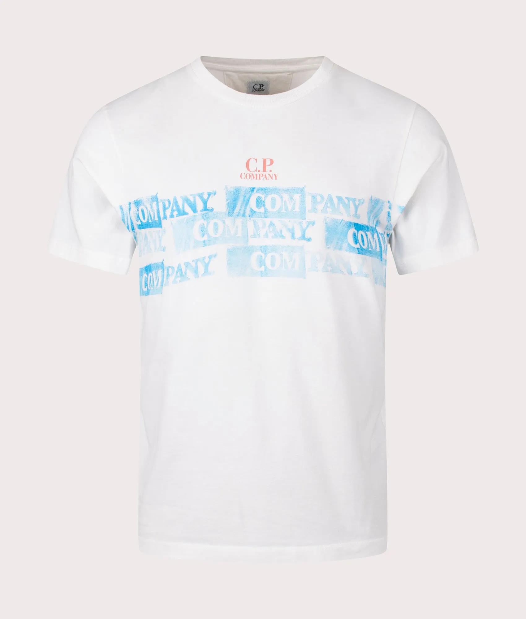 Hand Printed Horizontal Logo T-Shirt sold by EQVVS