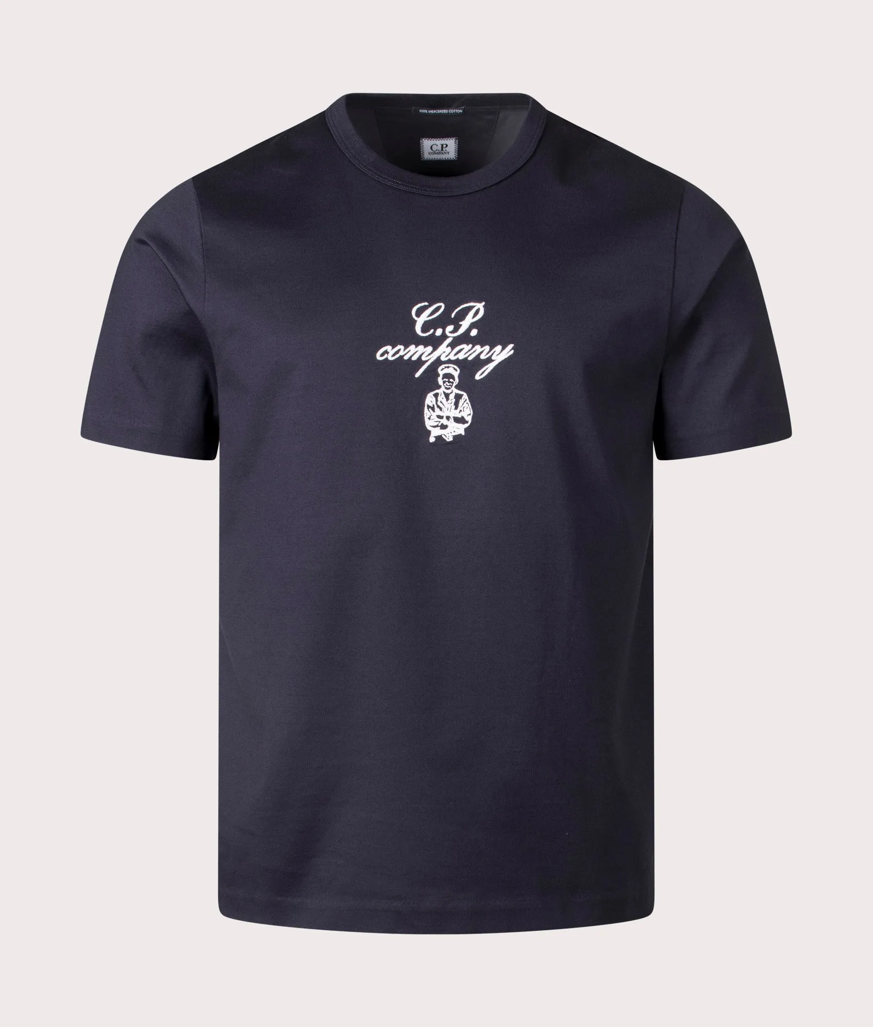 Twisted Embroidery T-Shirt sold by EQVVS