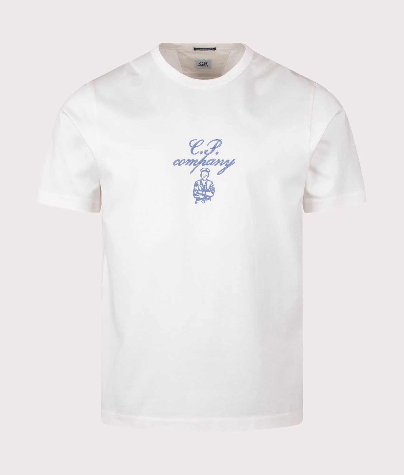 Twisted Embroidery T-Shirt sold by EQVVS