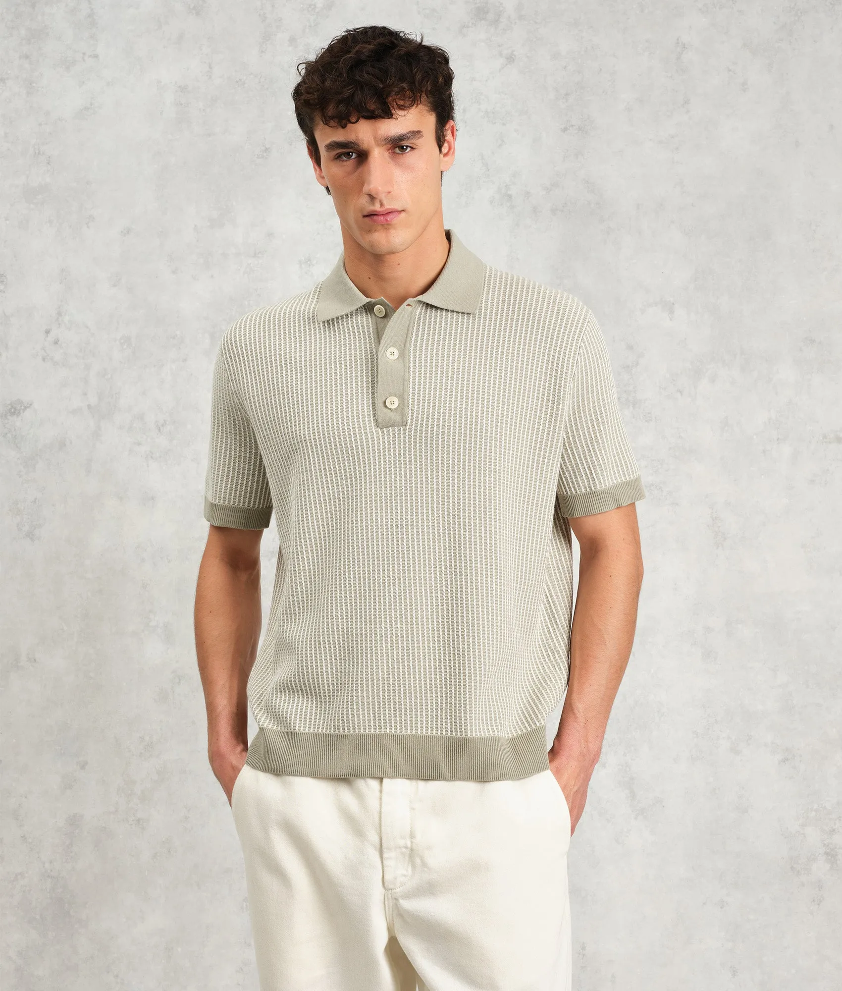 Turin Polo Shirt sold by EQVVS product image thumbnail 2