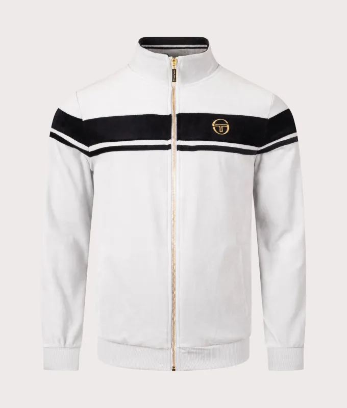 Damarind Vel Velour Track Top sold by EQVVS