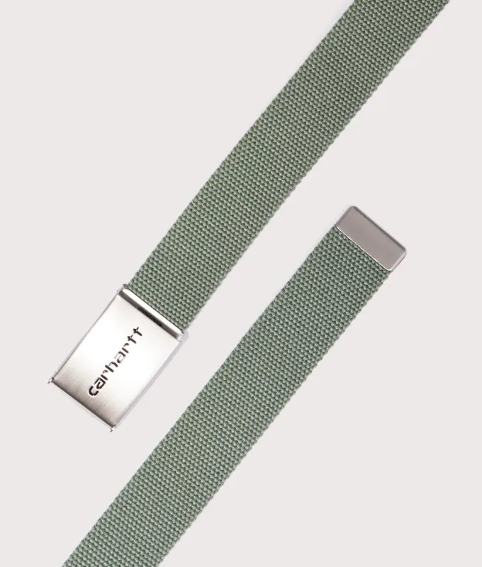 Chrome Clip Belt sold by EQVVS