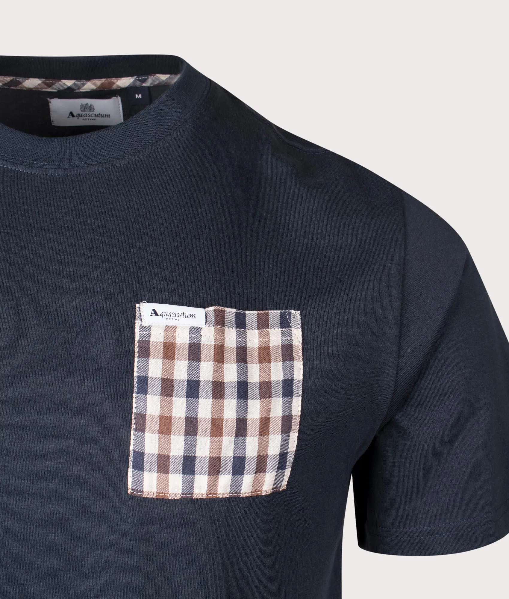 Club Check Pocket T-Shirt sold by EQVVS product image thumbnail 2