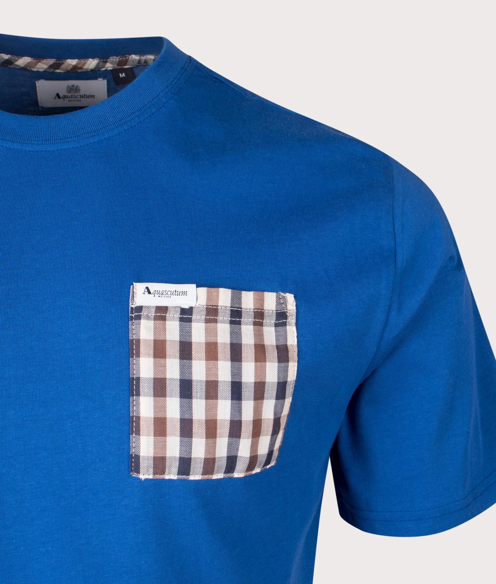 Club Check Pocket T-Shirt sold by EQVVS product image thumbnail 2
