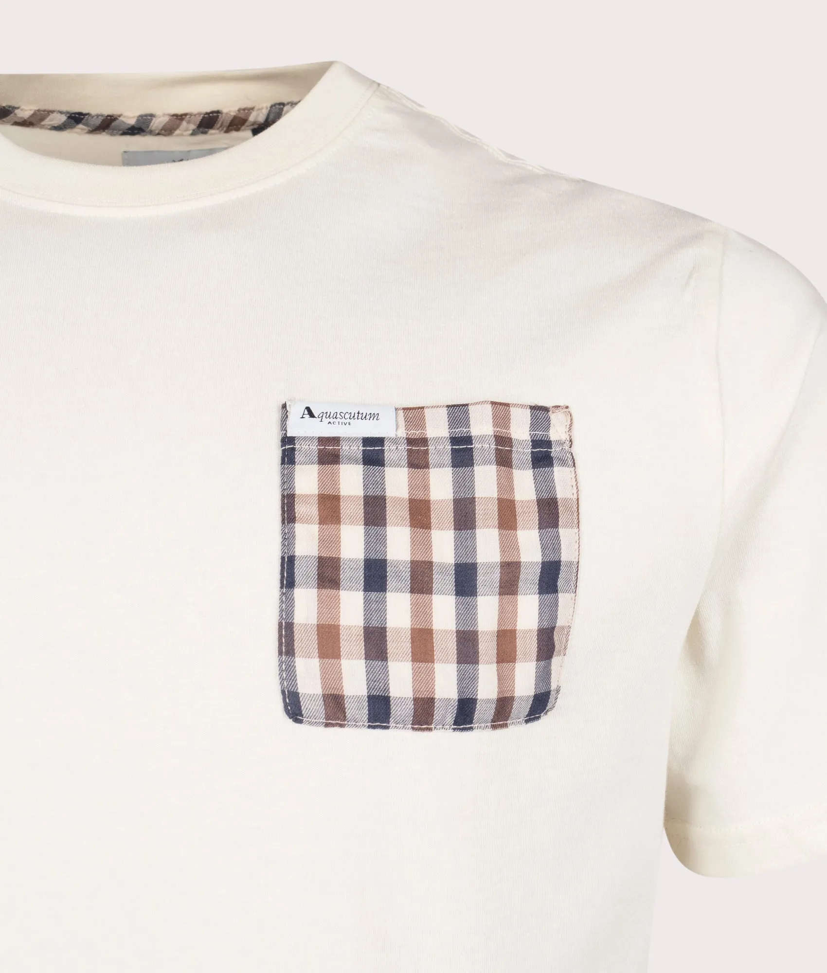 Club Check Pocket T-Shirt sold by EQVVS product image thumbnail 2