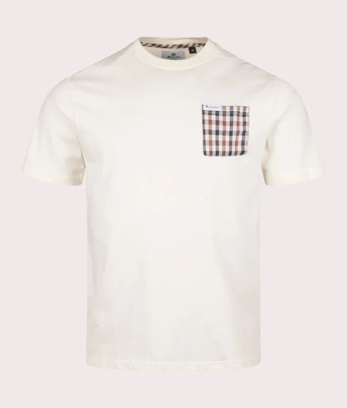 Club Check Pocket T-Shirt sold by EQVVS