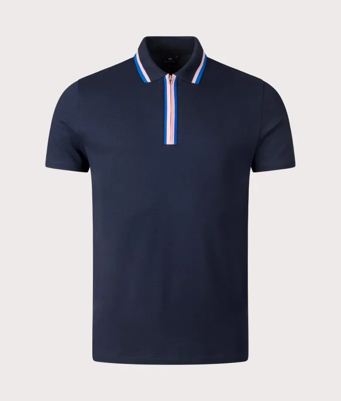 Quarter Zip Polo Shirt sold by EQVVS
