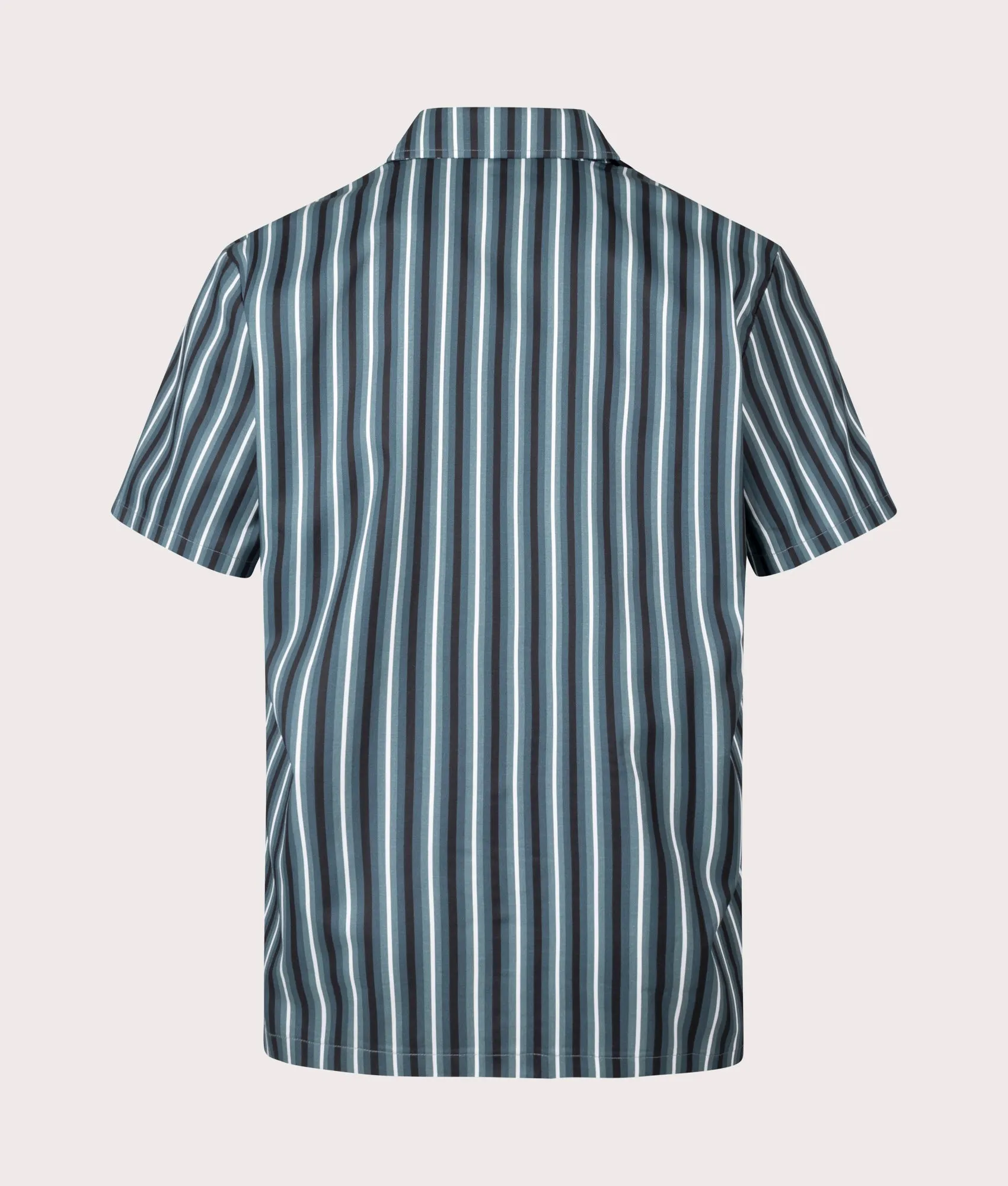 Multi Stripe Short Sleeve Work Shirt sold by EQVVS product image thumbnail 3