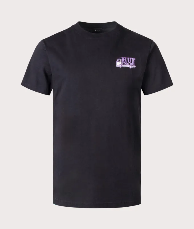 Tool Inc Washed T-Shirt made by HUF