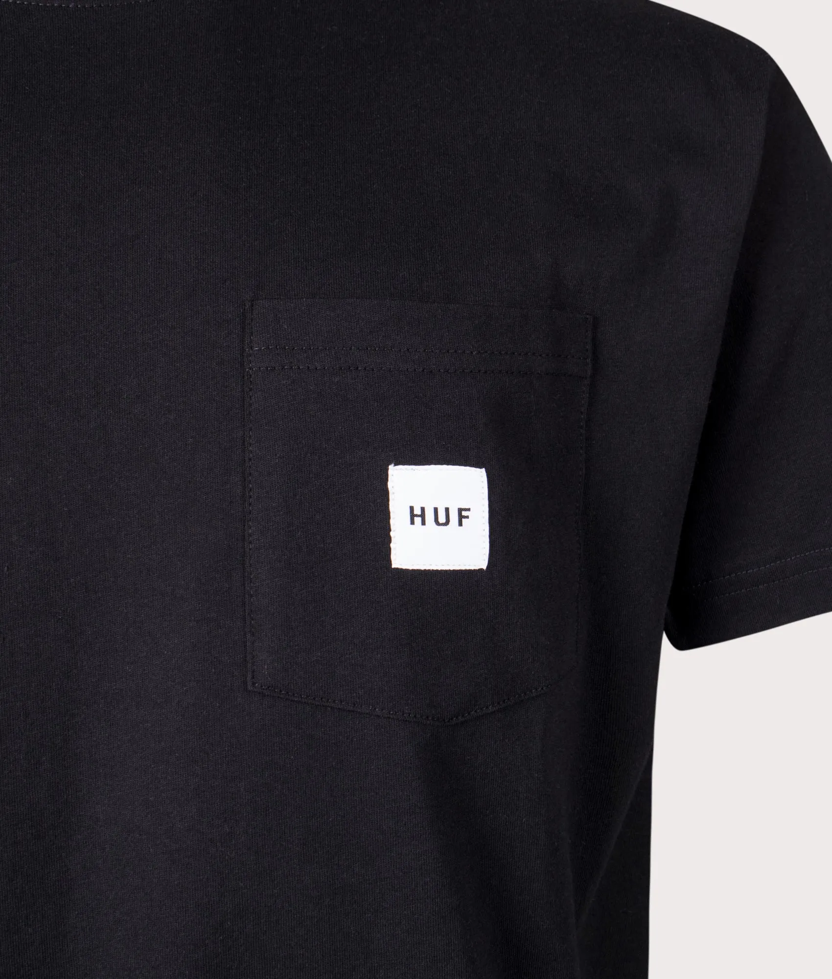 Huf Set Box Logo Pocket T-Shirt sold by EQVVS product image thumbnail 2