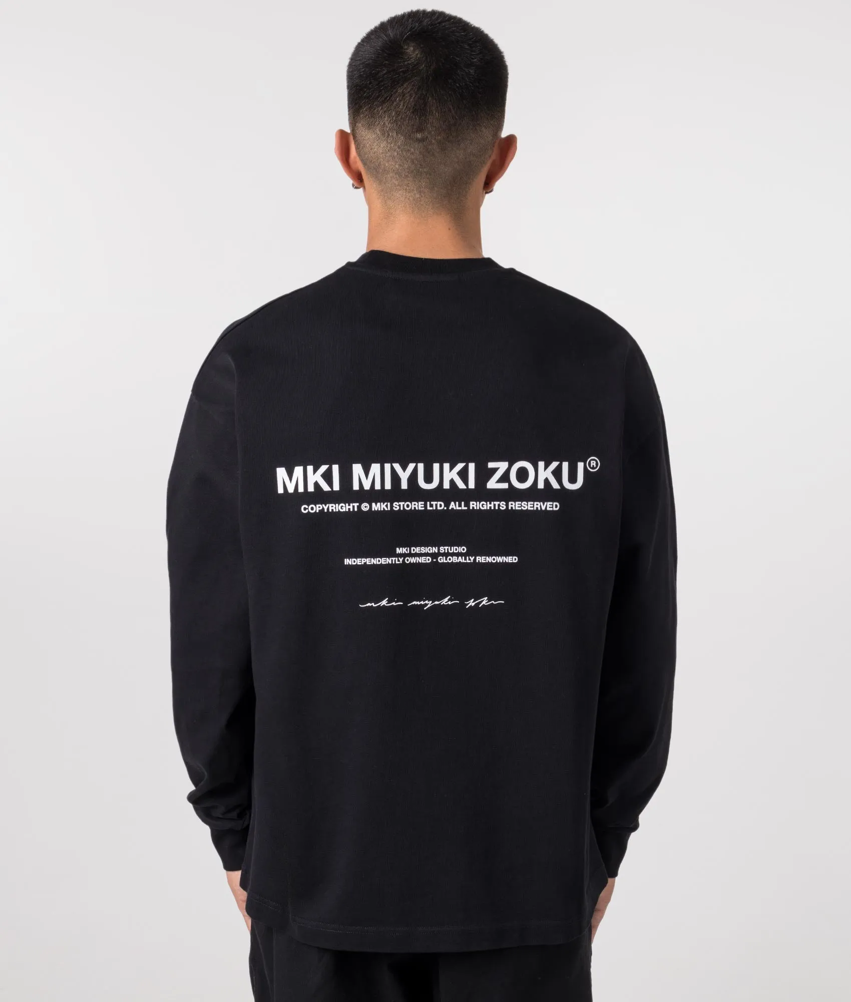 Oversized Fit Long Sleeve Design Studio T-Shirt sold by EQVVS