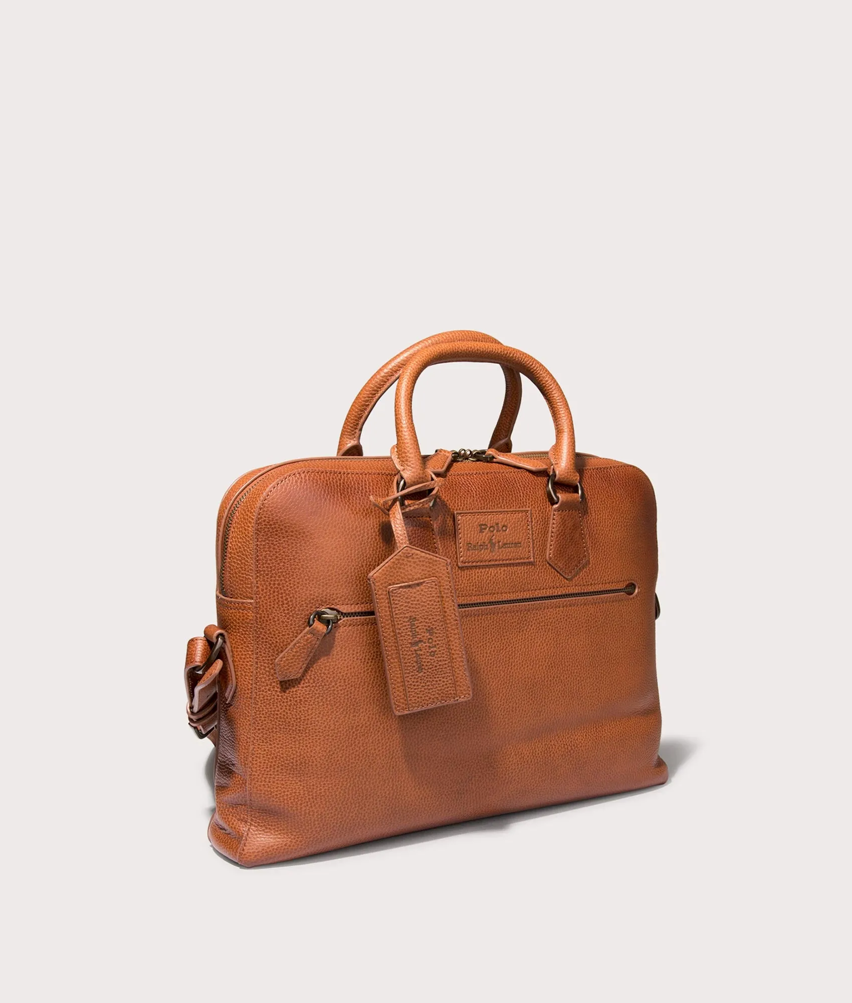 Pebbled Leather Commuter Bag sold by EQVVS product image thumbnail 2