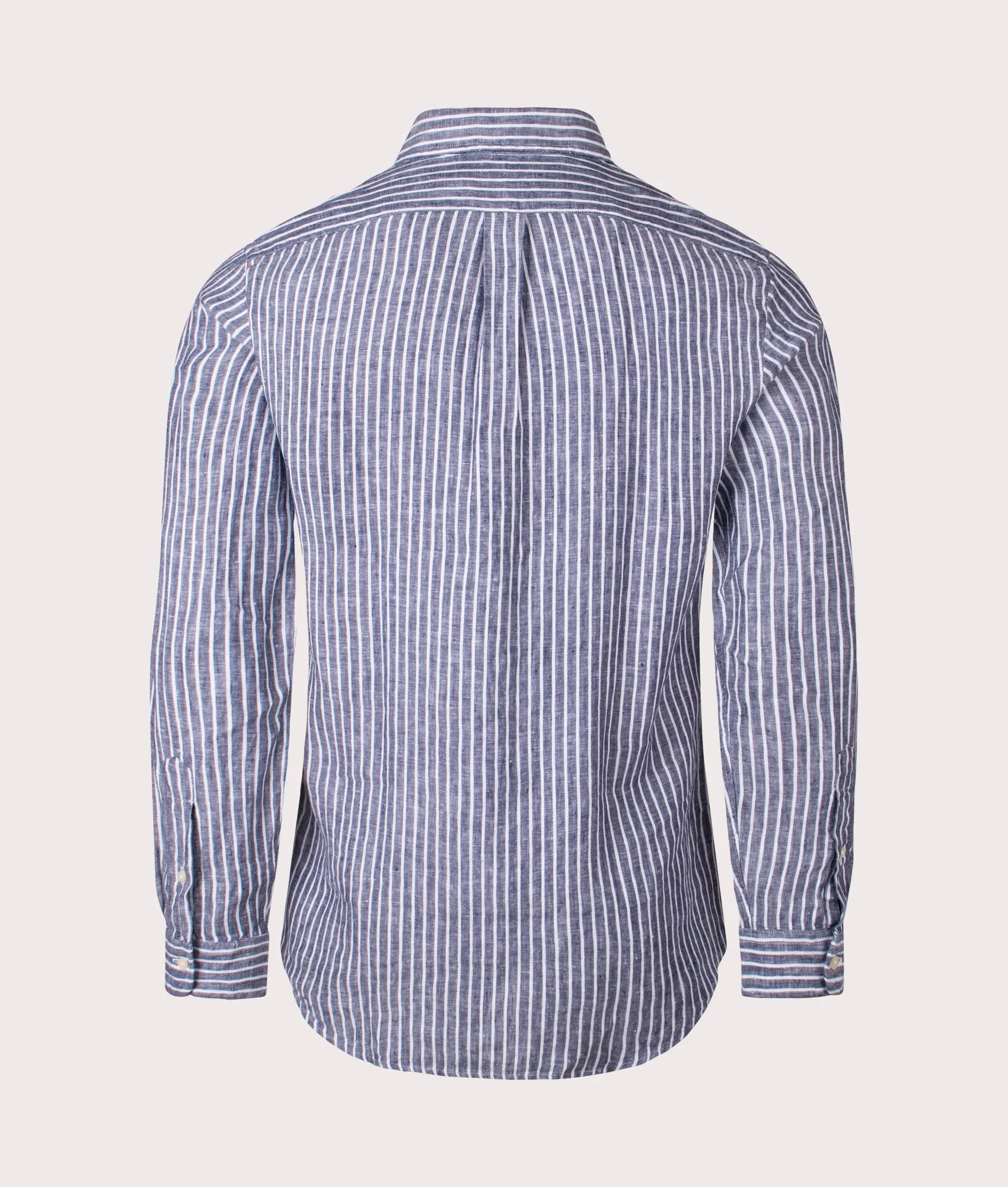 Custom Fit Striped Linen Shirt sold by EQVVS product image thumbnail 3