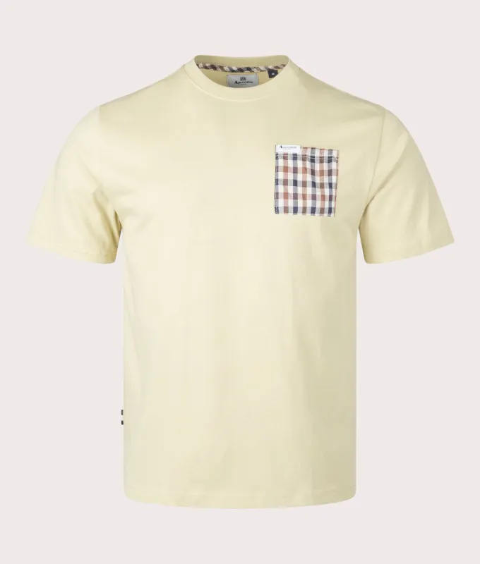 Club Check Pocket T-Shirt sold by EQVVS