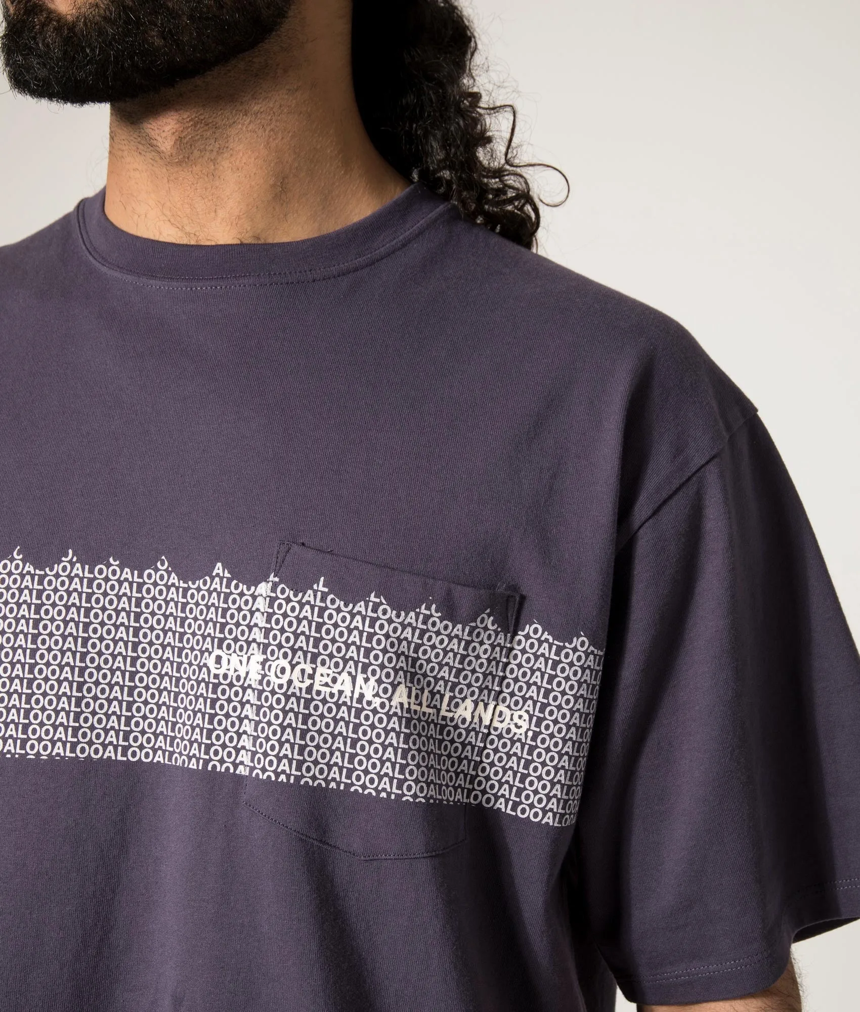 Oversized OOAL Graphic Pocket T-Shirt sold by EQVVS product image thumbnail 3