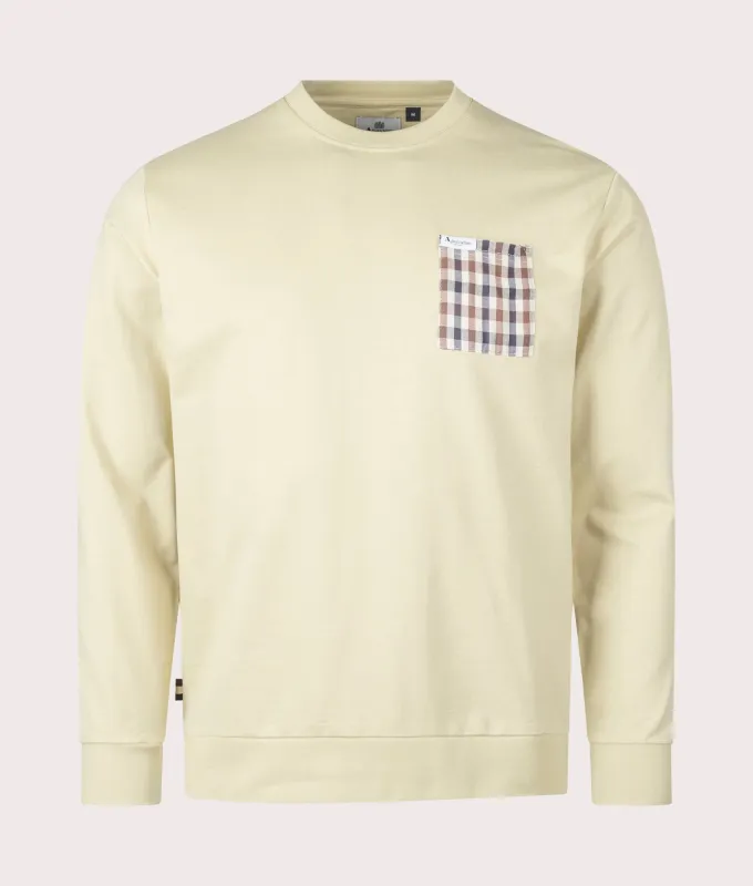 Iconic Pocket Crewneck Sweatshirt sold by EQVVS