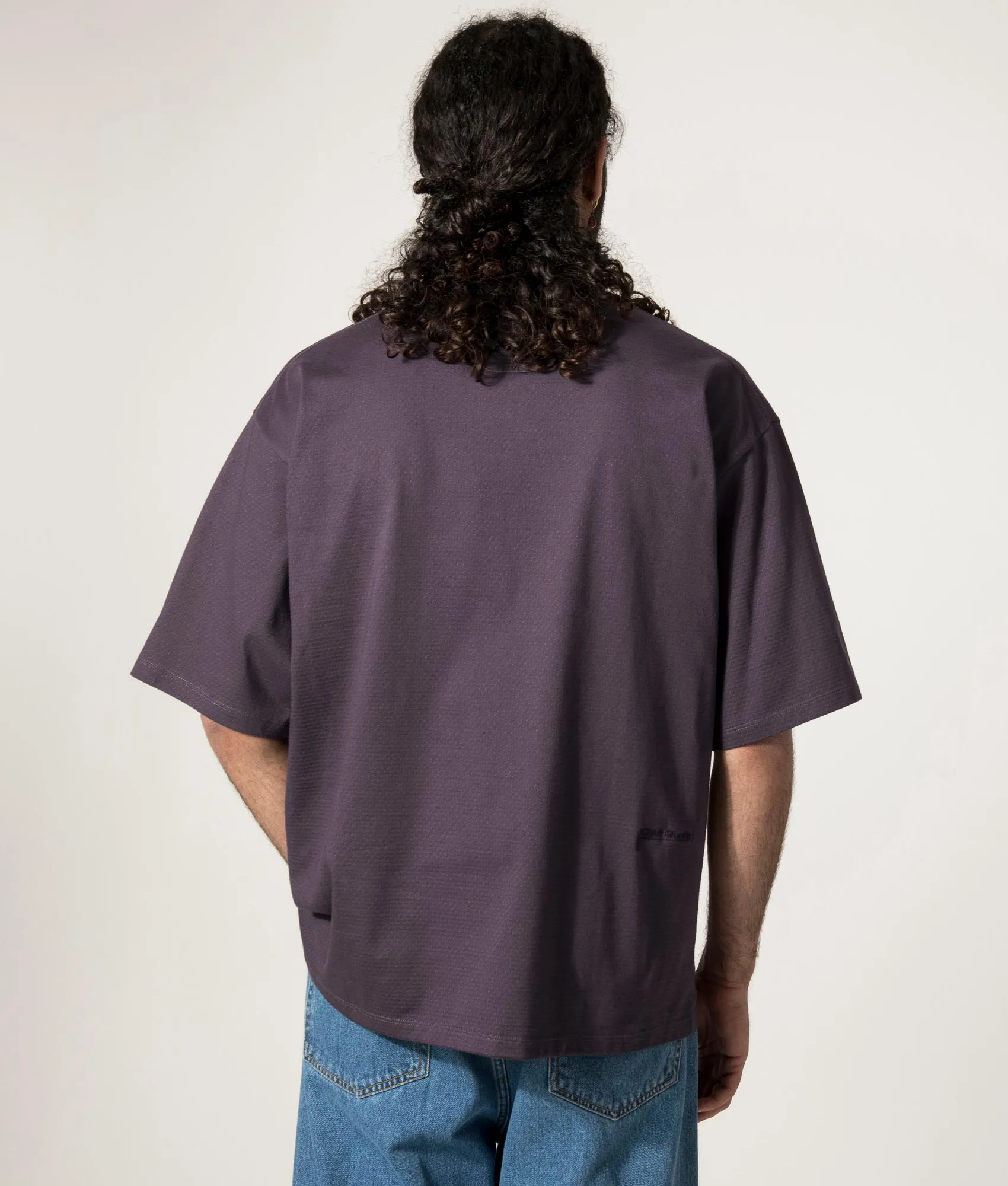 Oversized Mock Neck T-Shirt sold by EQVVS product image thumbnail 4