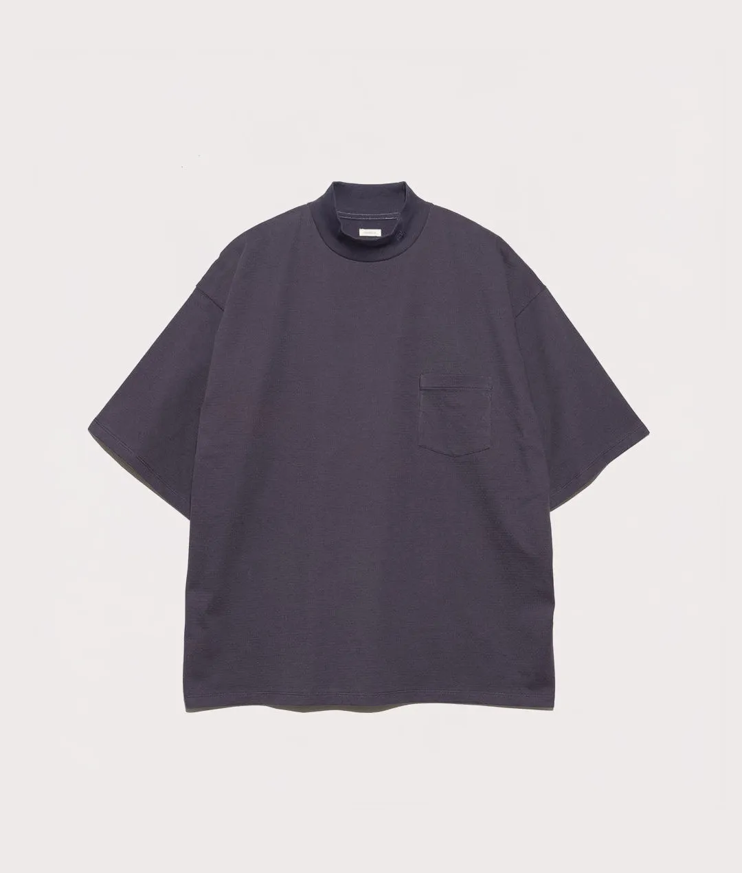 Oversized Mock Neck T-Shirt sold by EQVVS
