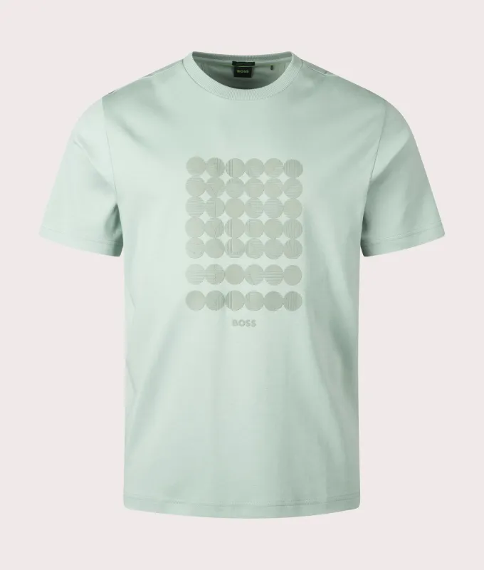 Relaxed Fit Print Striped T-Shirt sold by EQVVS