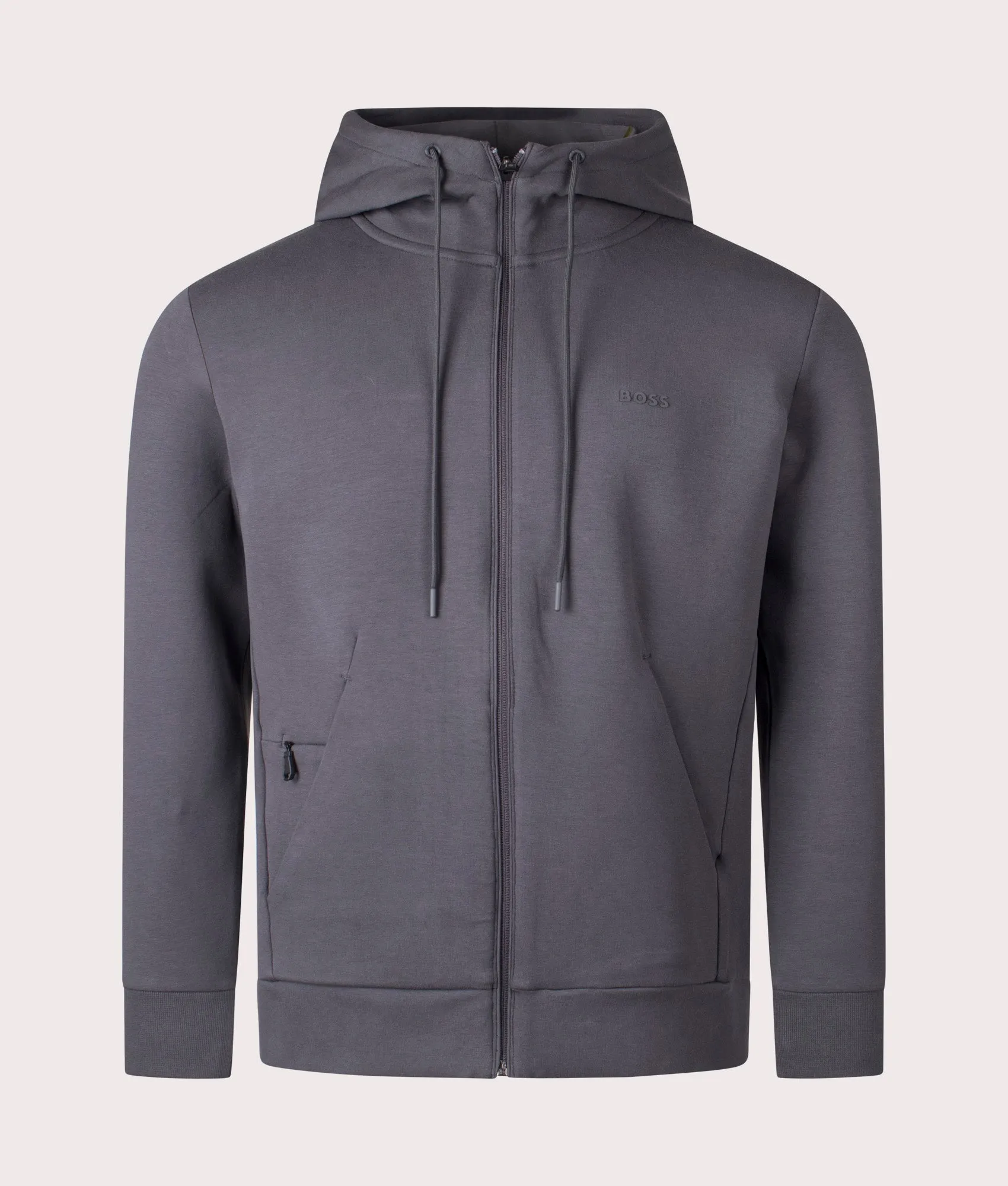 Zip Through Saggy Hoodie sold by EQVVS